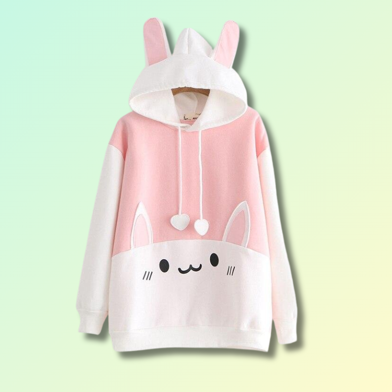 Kawaii Bunny Hoodie