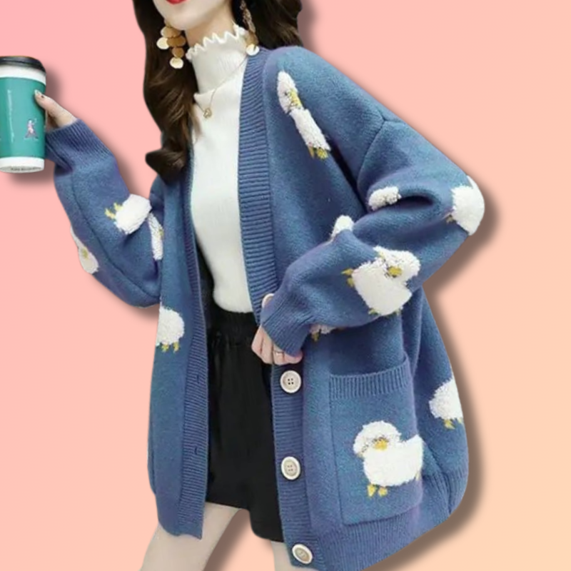 Mouton Cardigan Kawaii