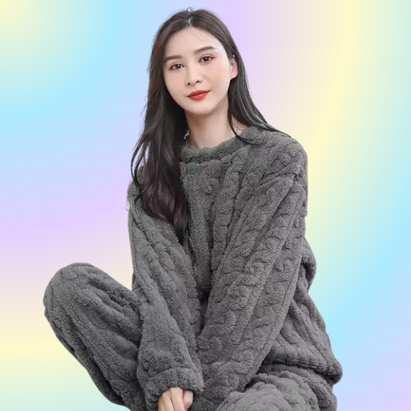 Women's Fleece Pajama Set