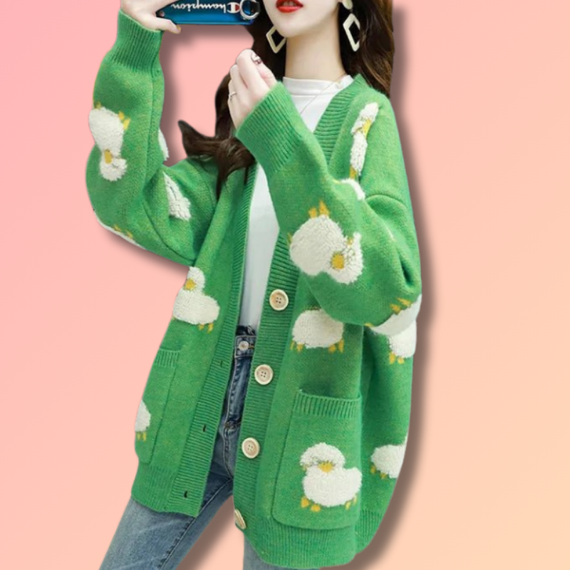Mouton Cardigan Kawaii