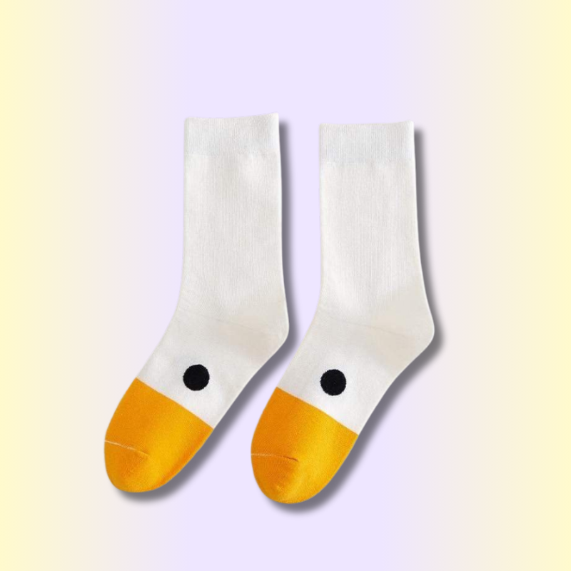 Kawaii Duck Socks