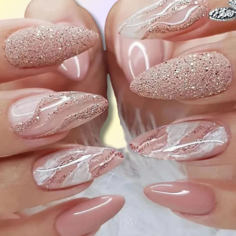 Faux Ongles Kawaii 24 Pièces