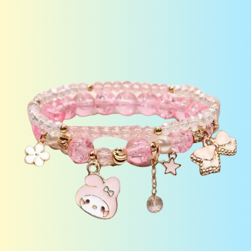 Bracelet Sanrio en Perles Kawaii