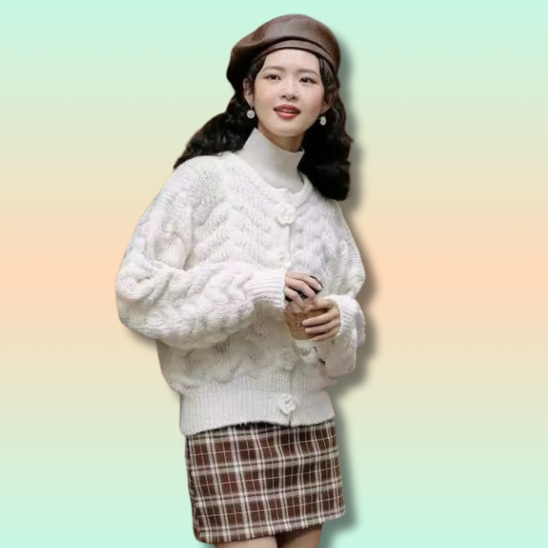 Veste Tricoté Kawaii