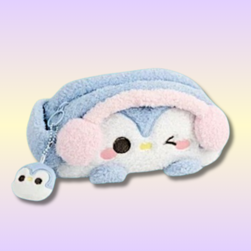 Kawaii Plush Pencil Case