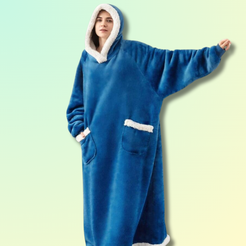 Ultra Cozy Plaid Wearable Blanket