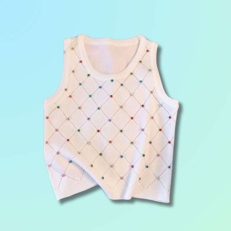 Cute Knitted Sweater Vest