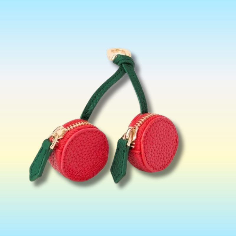 Mini Porte-monnaie Cerises Kawaii