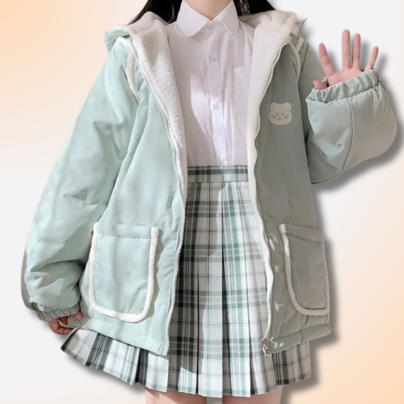 Kawaii Pastel Blue Jacket
