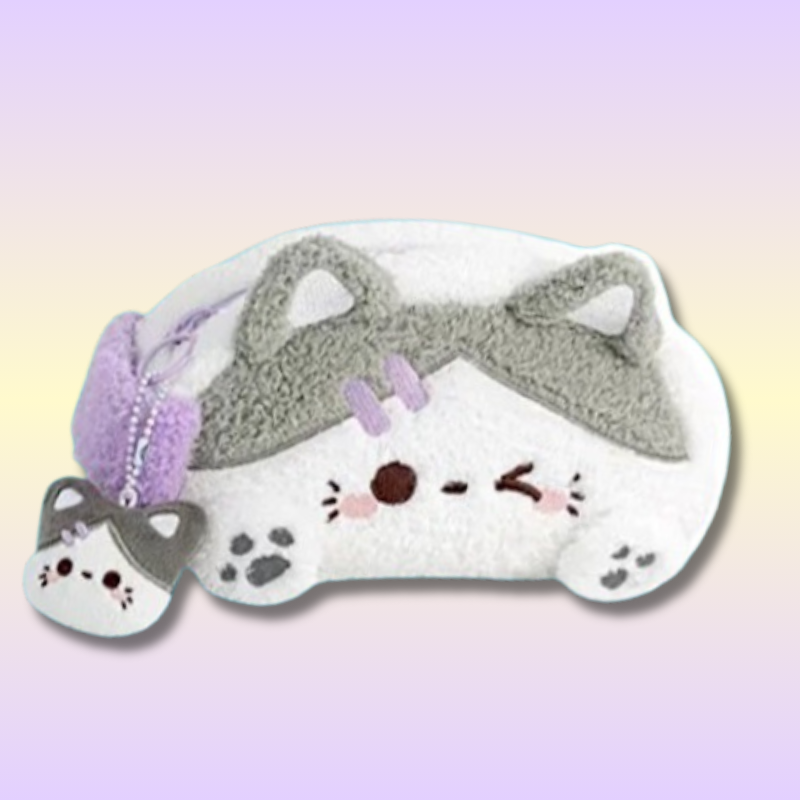 Kawaii Plush Pencil Case