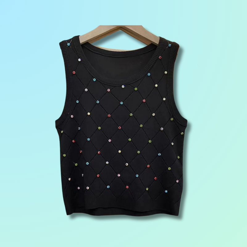 Cute Knitted Sweater Vest