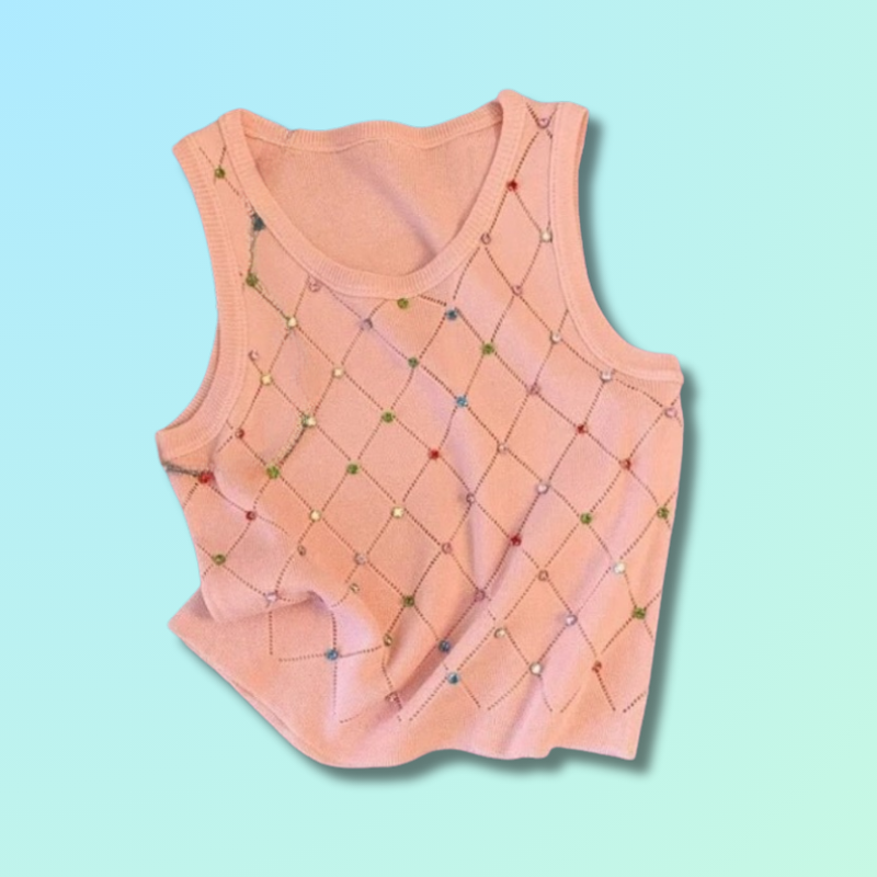 Cute Knitted Sweater Vest