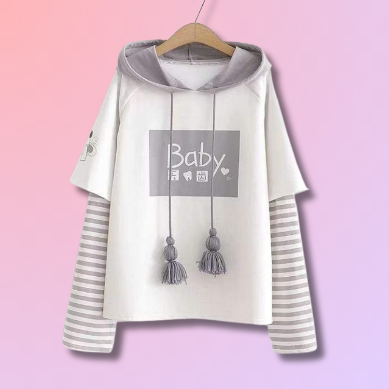Kawaii Baby Style Hoodie Kami Kawaii