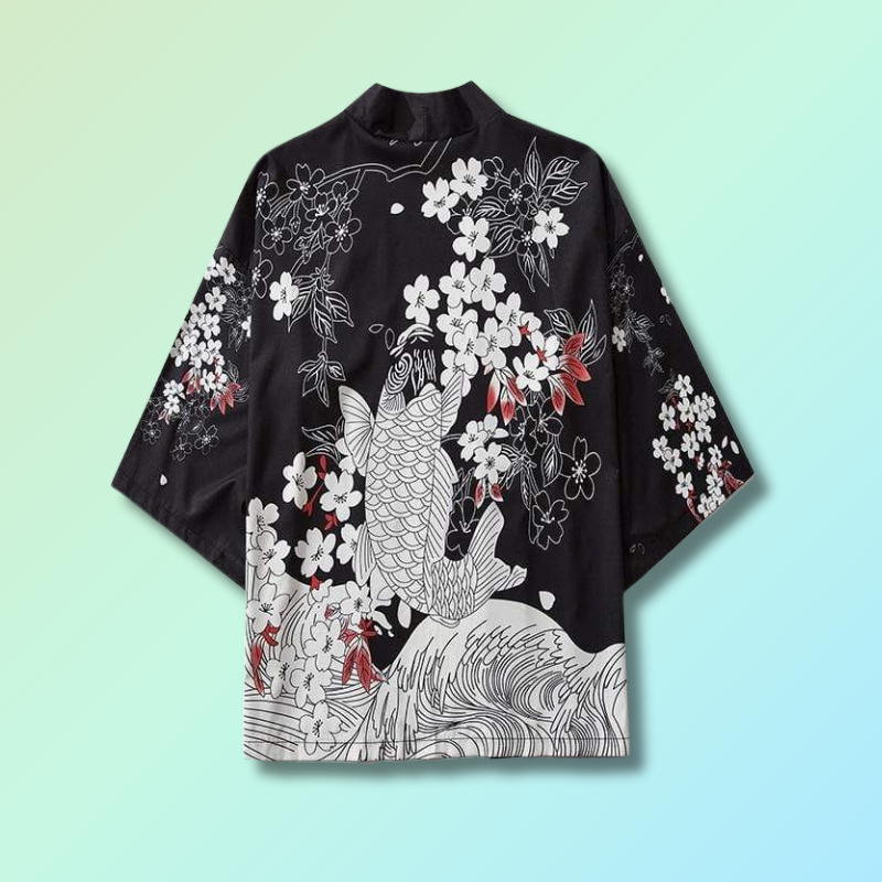 Kimono Carpe Blanc