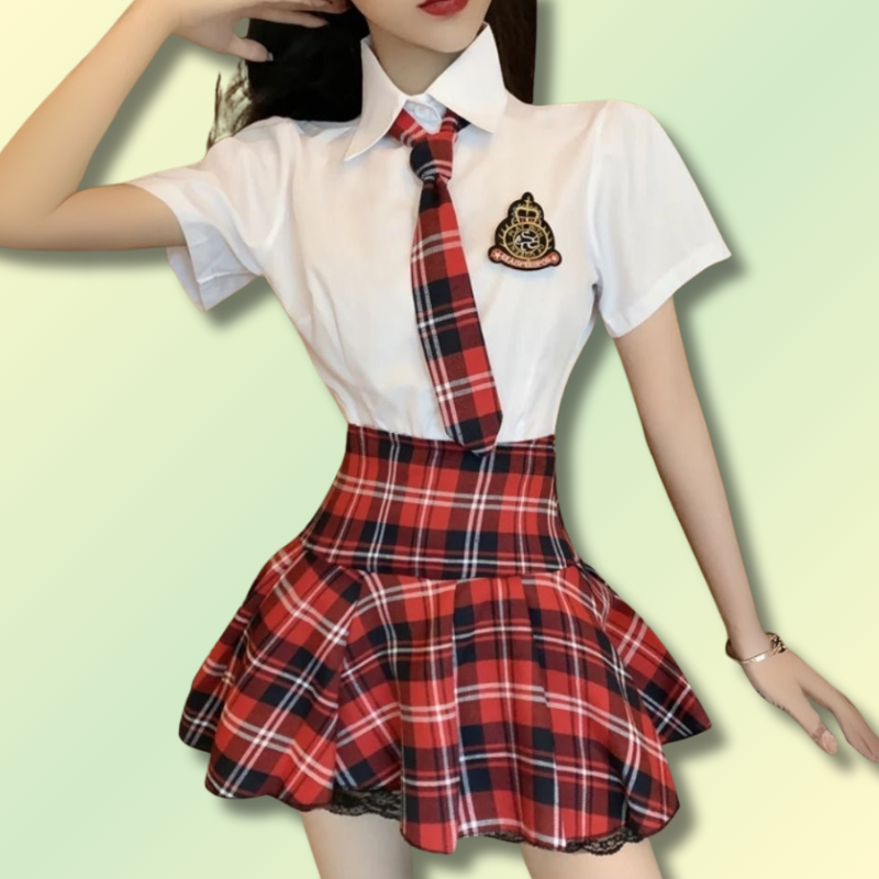 Uniforme Japonais Haut Crop