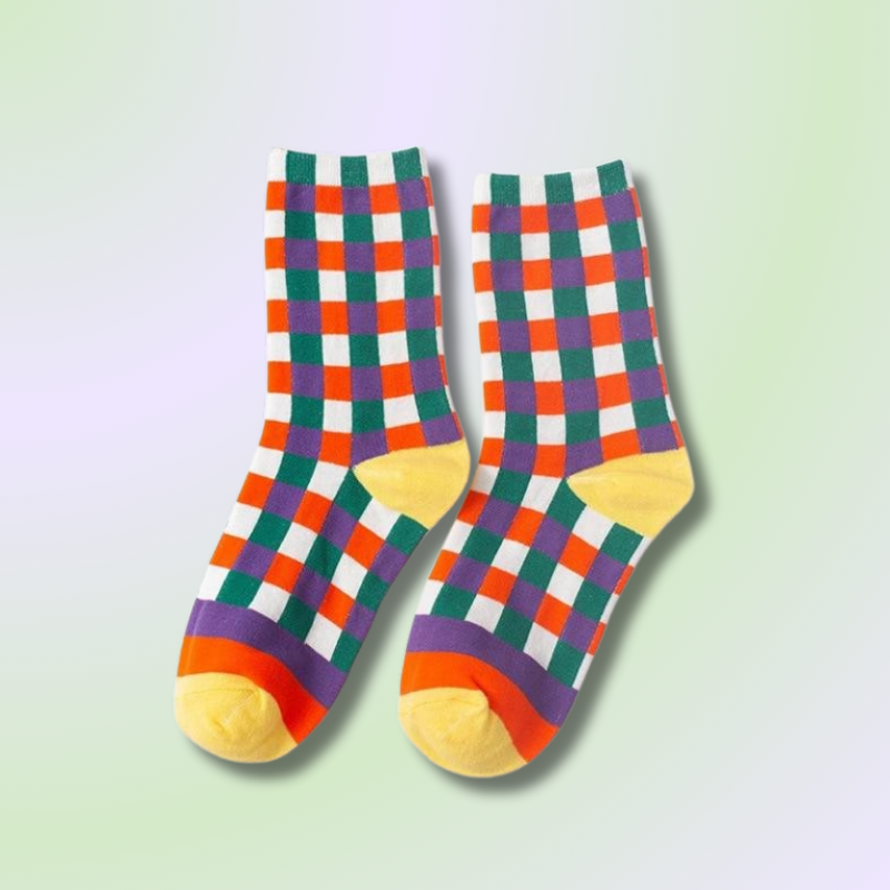 Chaussette Kawaii Rainbow