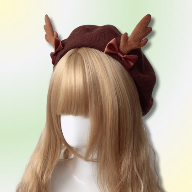 Bonnet Cosplay Kawaii Cornes de Cerf