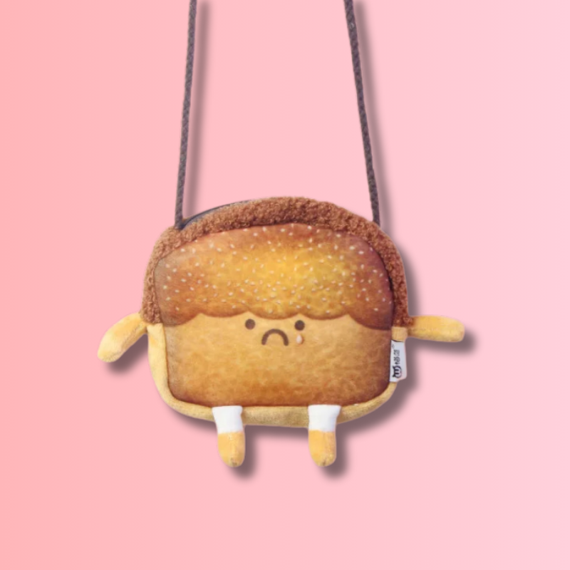Sac à bandoulière Toast Kawaii