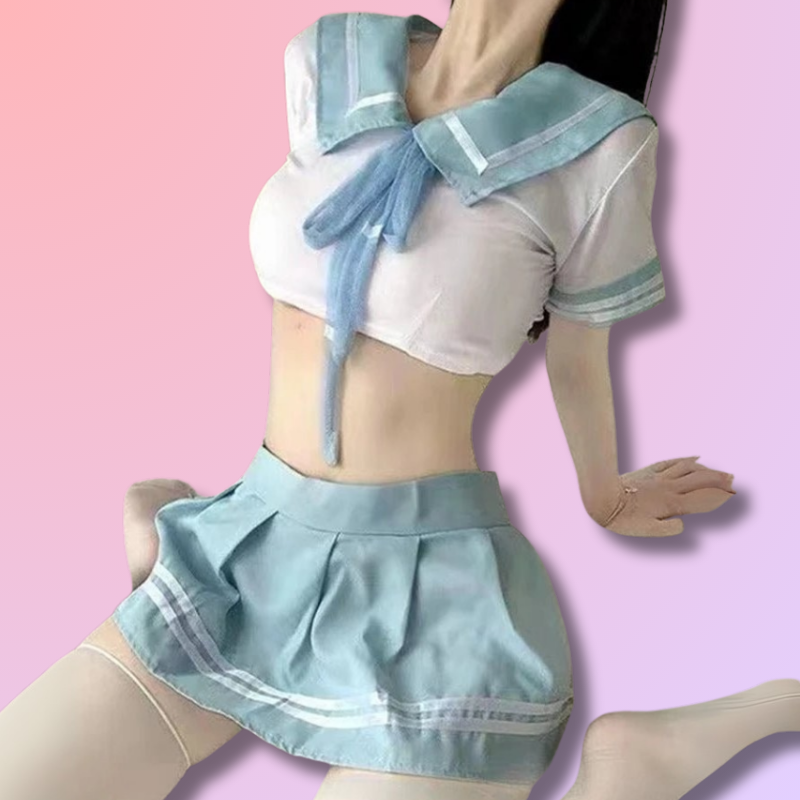Uniforme Japonais Haut Crop