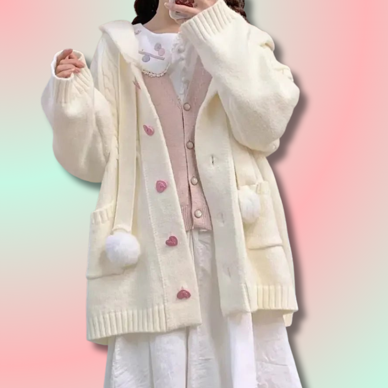 Kawaii Tricot Cardigan