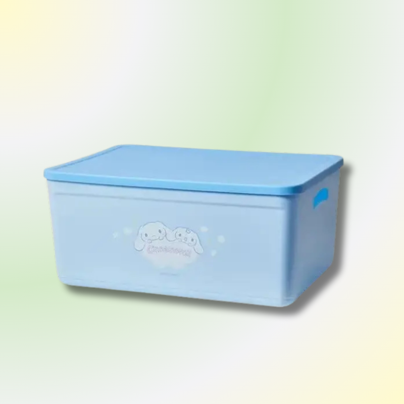 Kawaii Desktop Storage Box with Lid