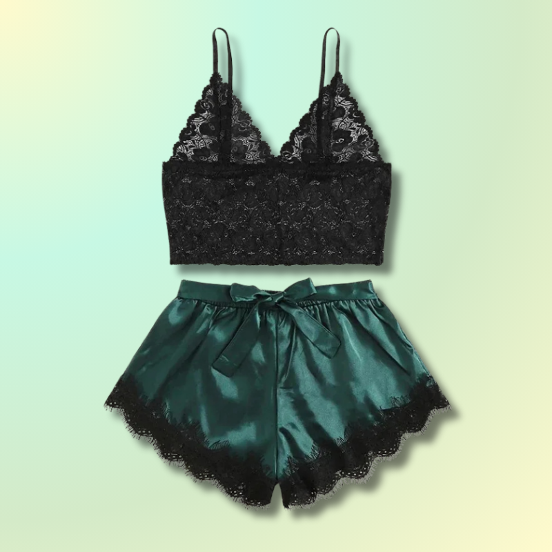 Sexy Lace Pajamas Set