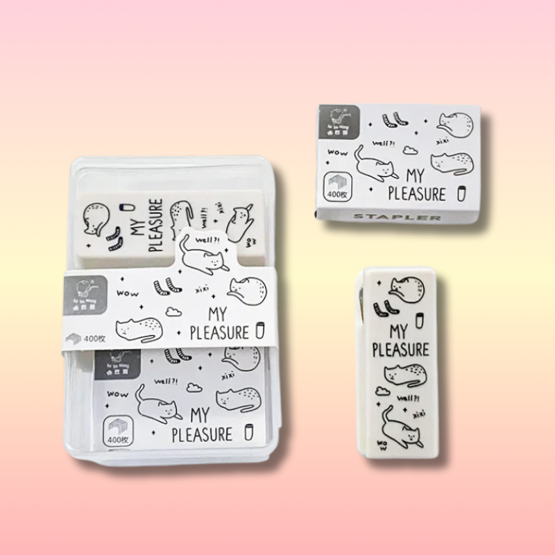 Cute Cartoon Kid Mini Stapler