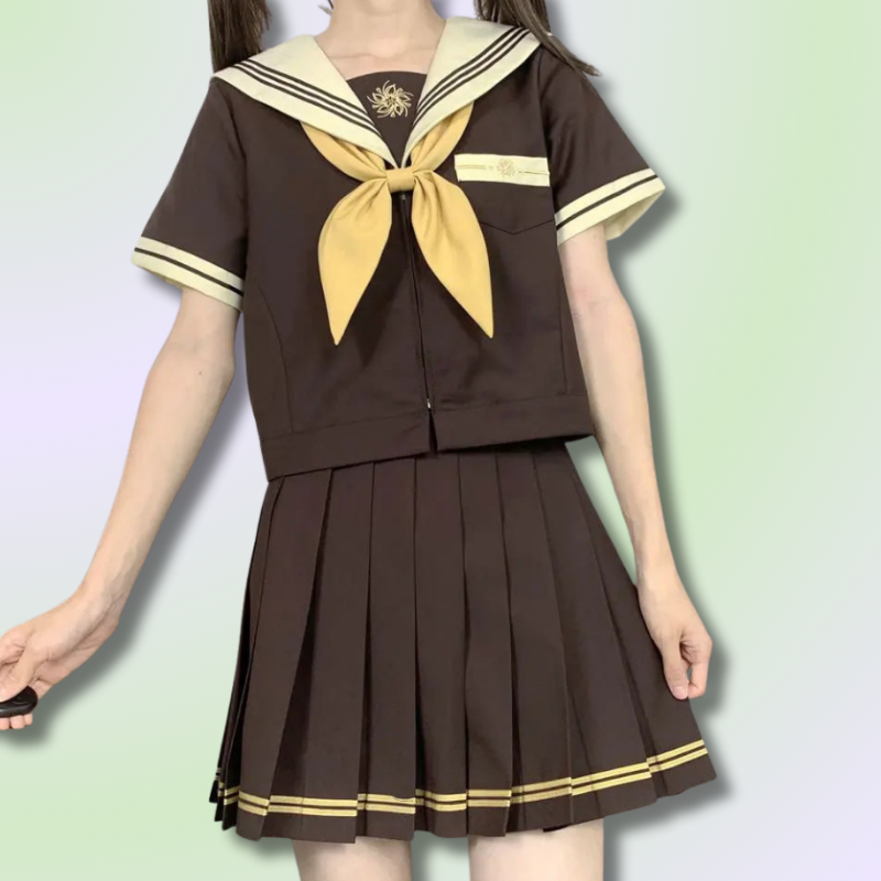 Uniforme Kawaii Marron