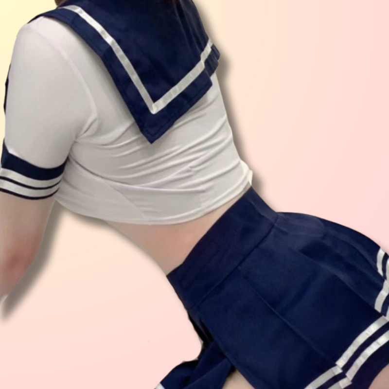 Uniforme Japonais Haut Crop