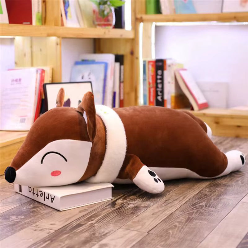 Peluche Kawaii Renard Couché