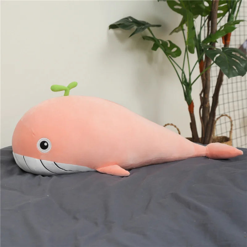 Peluche Baleine Geante Kawaii