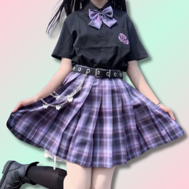 Uniforme Japonais Violet