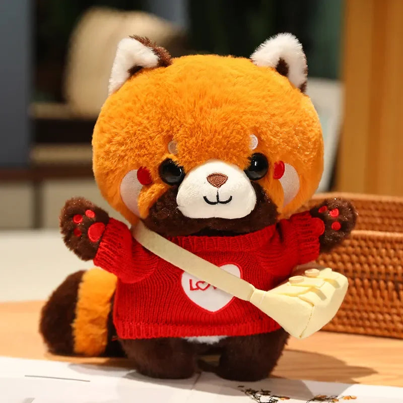 Cute Cosplay Raccoon Plush