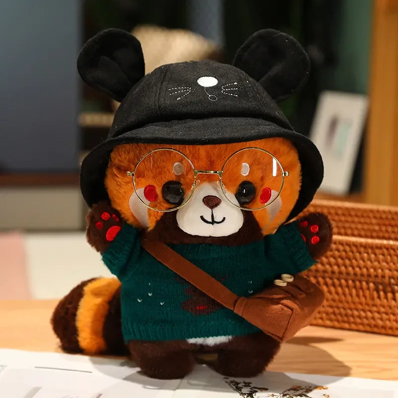 Cute Cosplay Raccoon Plush