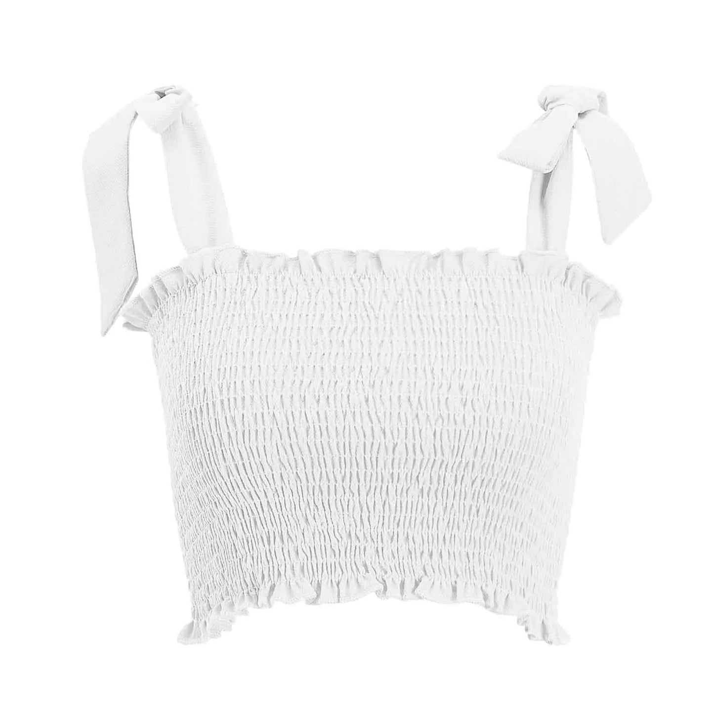 Kawaii White Cropped Tee