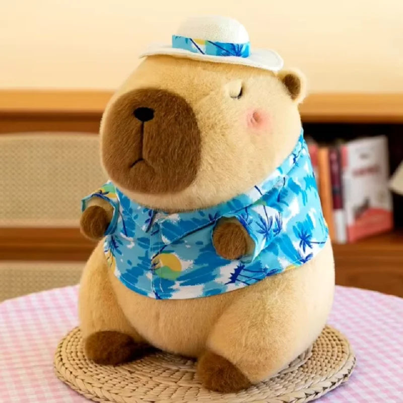 Fluffy Capybara Plush Toy