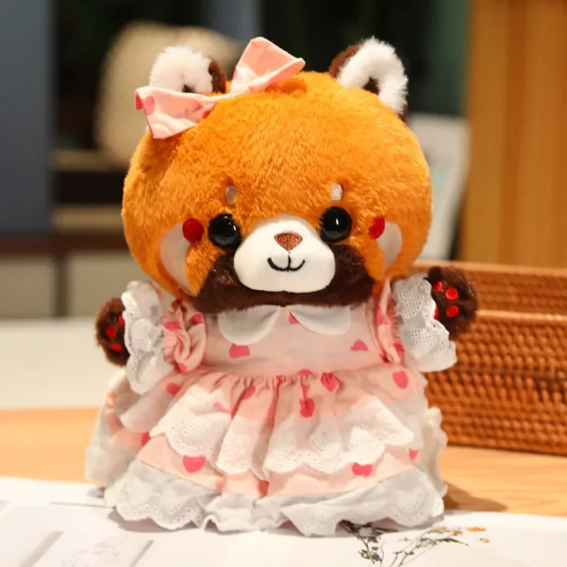 Cute Cosplay Raccoon Plush