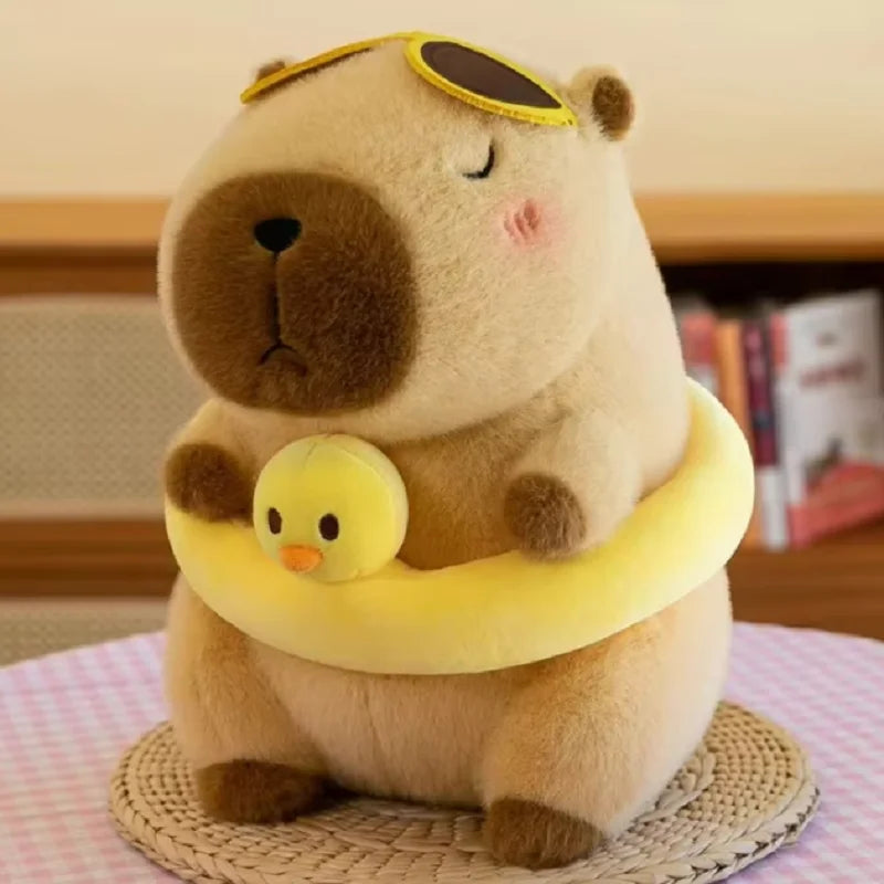 Fluffy Capybara Plush Toy