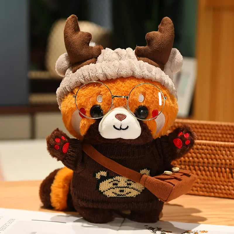 Cute Cosplay Raccoon Plush