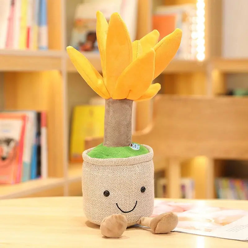 Lucky Bamboo, Money Tree and Dragon Beard Tree Plushie