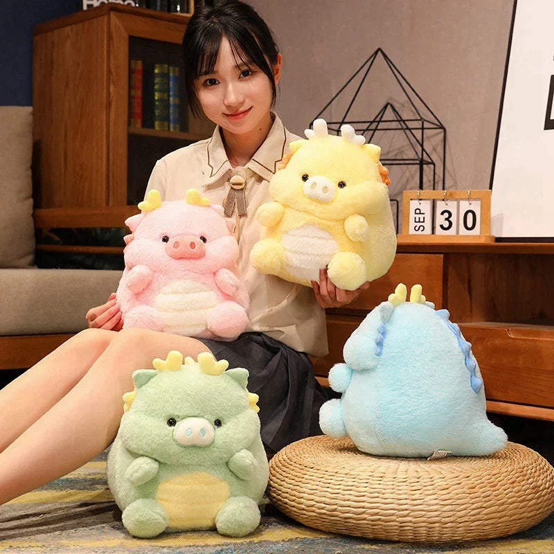 Kawaii Dragon Pig Plush Toy