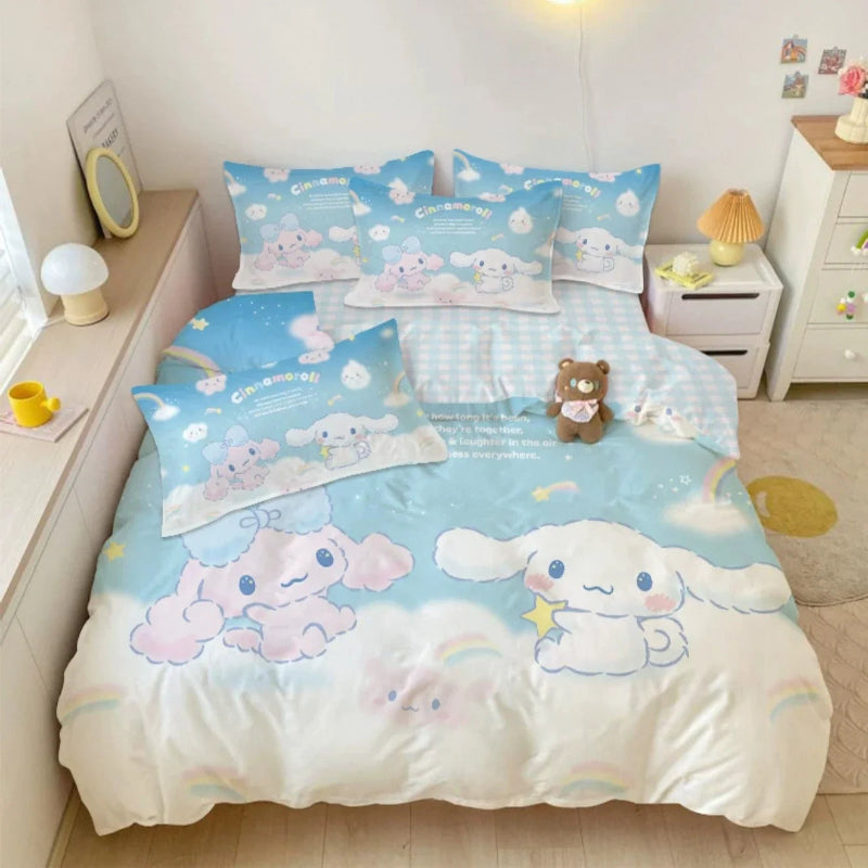 Kawaii Cinnamoroll Bedding Set