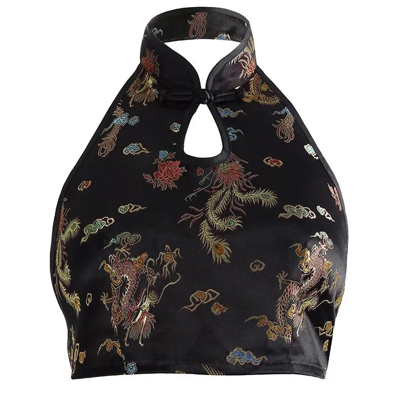 Chinese Style Crop Top