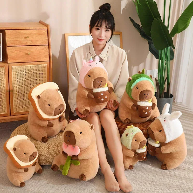Kawaii Capybara Plush Toys