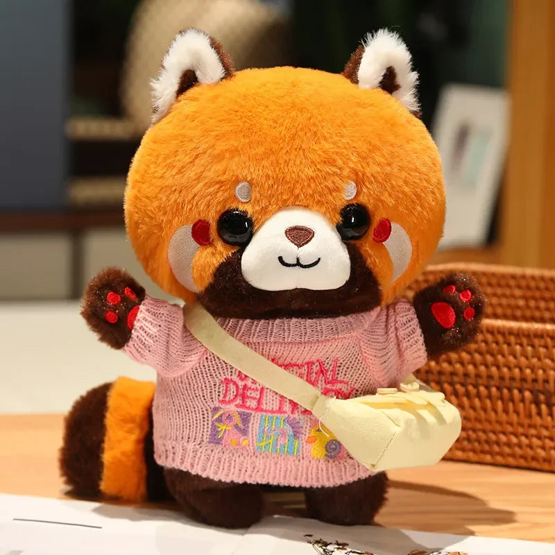 Cute Cosplay Raccoon Plush