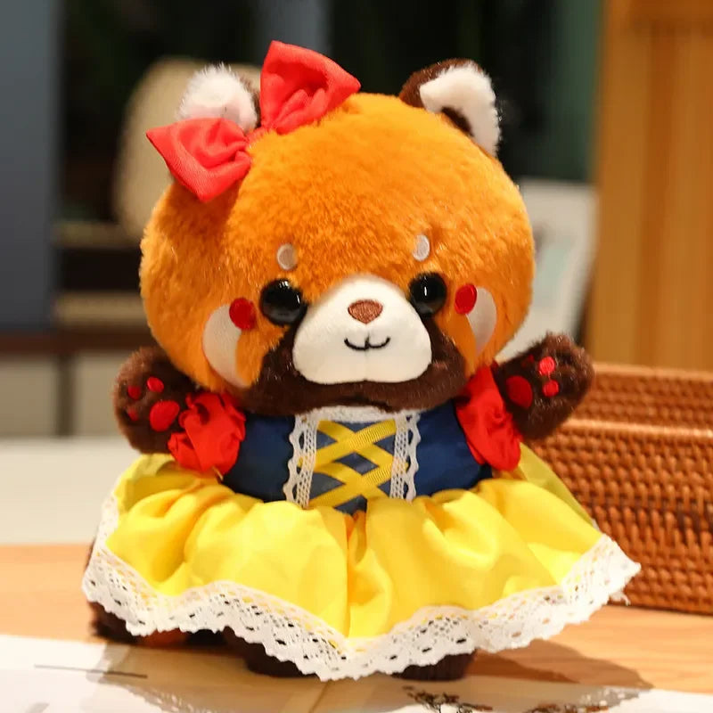 Cute Cosplay Raccoon Plush