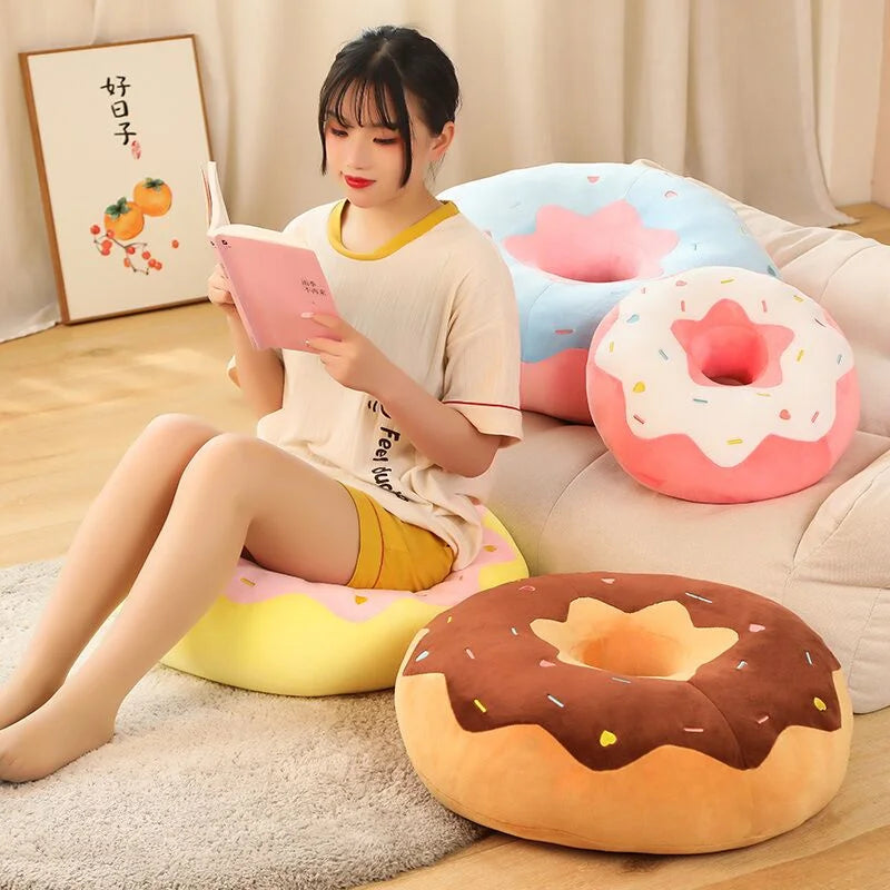 Pastel Donut Cushion Plushies