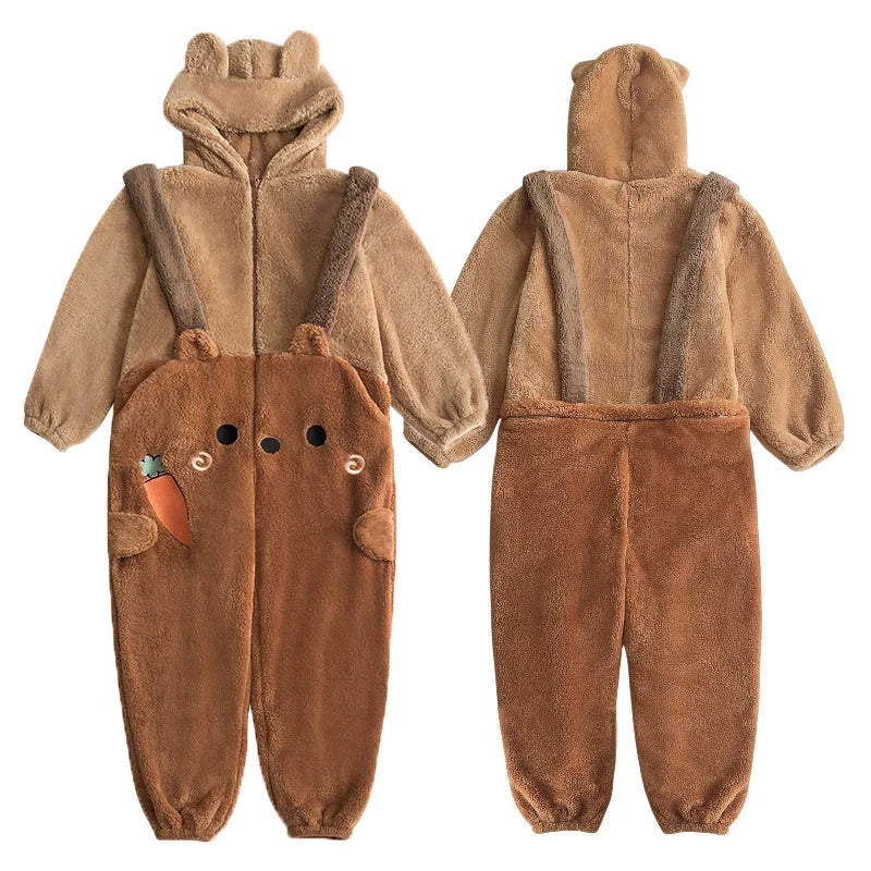 Flannel Anime Onesie Pajama