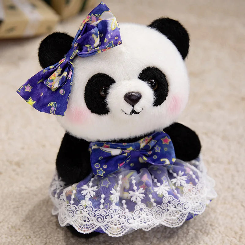 Dress Up Panda Stuffed Animal Toy