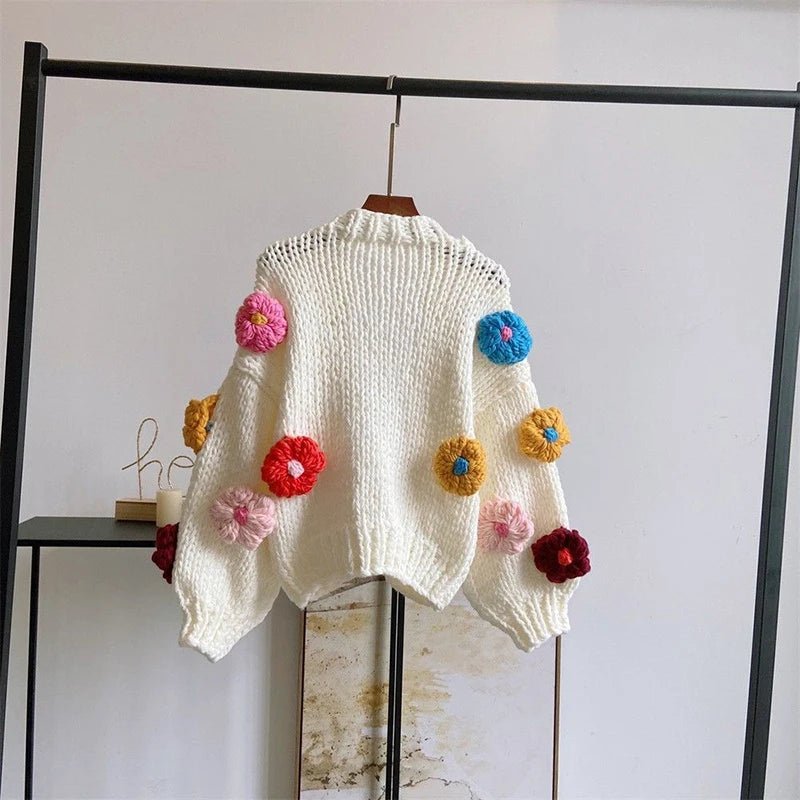 Manches Bouffantes kawaii Cardigan